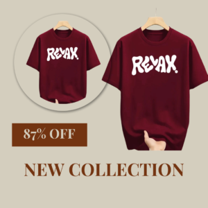 Manly Tees Men Printed Round Neck Cotton Blend Maroon T-Shirt