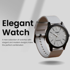 ANALOGUE Minimalist Slim Series | Smart Watch Strap | Smart Clip | Soft Silicon | Boys Analog Watch  - For Men ANLG-908-GREY-GREY-SC