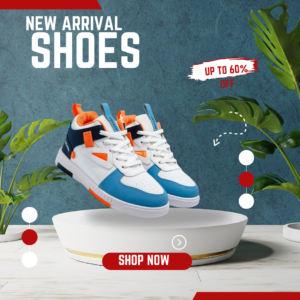 asian Lace Sneakers For Boys (White, 4.5-5 Years)
