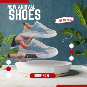 Labbin Casual Sneakers ColourFul Block Shoes For Boys And Men Sneakers For Men (Blue, White , 10)