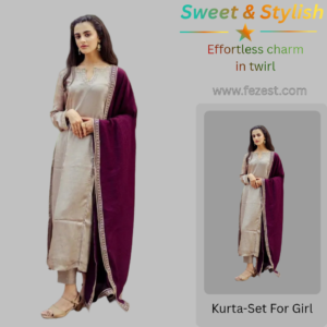 NEW CLASSIC STYLE ROMAN KURTA-SET FOR WOMENS