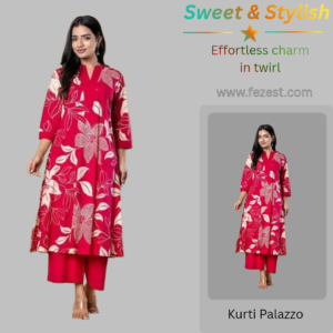 Women Kurti plazo set