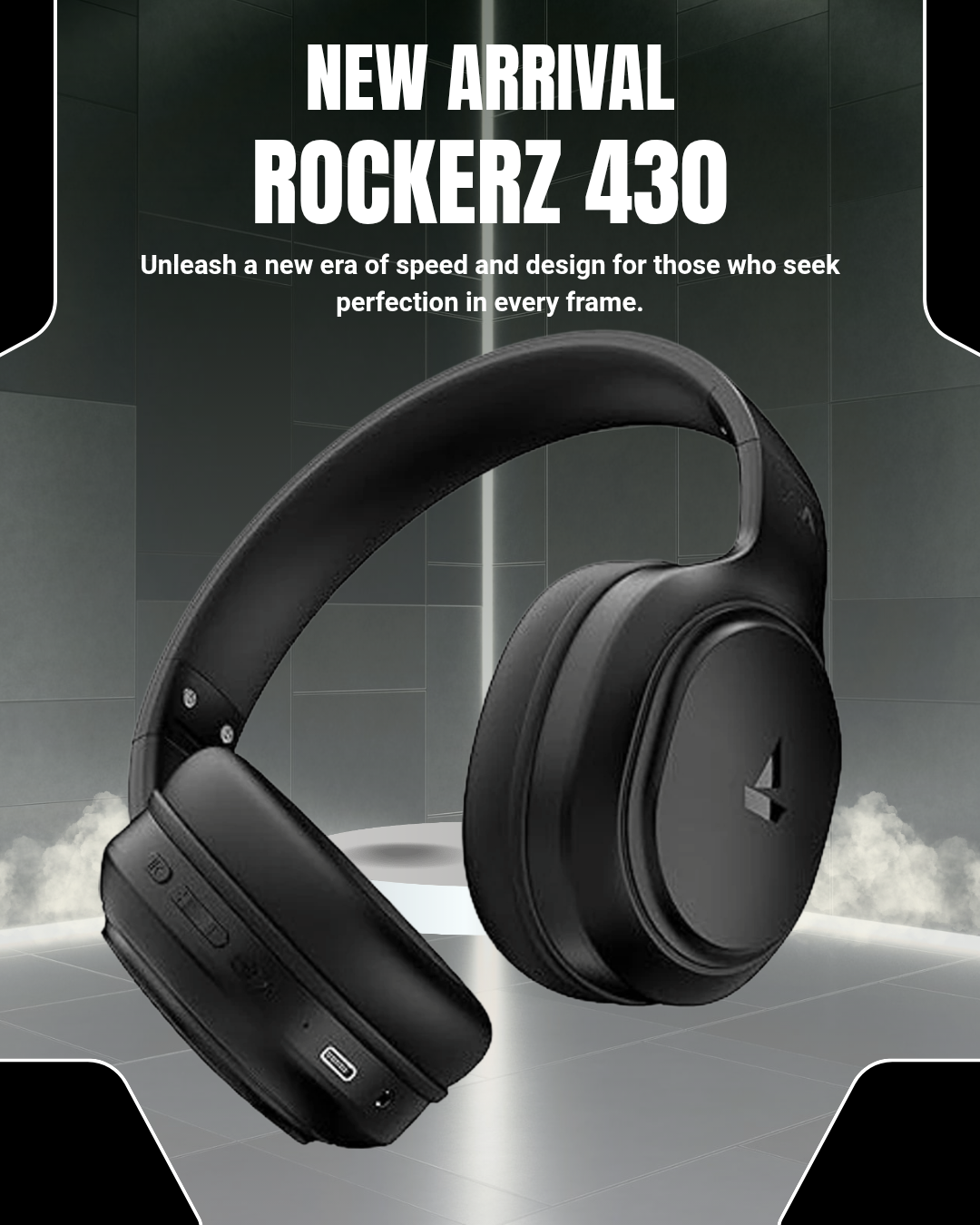 boAt Rockerz 430, 40ms Latency, 40H Battery, Stream Ad Free Music..