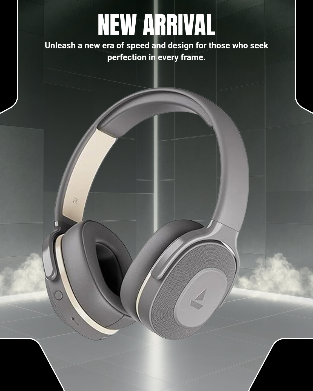 boAt Rockerz 413,60H Battery,ENx, BEAST Mode, Dual Pair, Stream Ad Free Music via App Bluetooth Headset (Ash Grey, On the Ear)