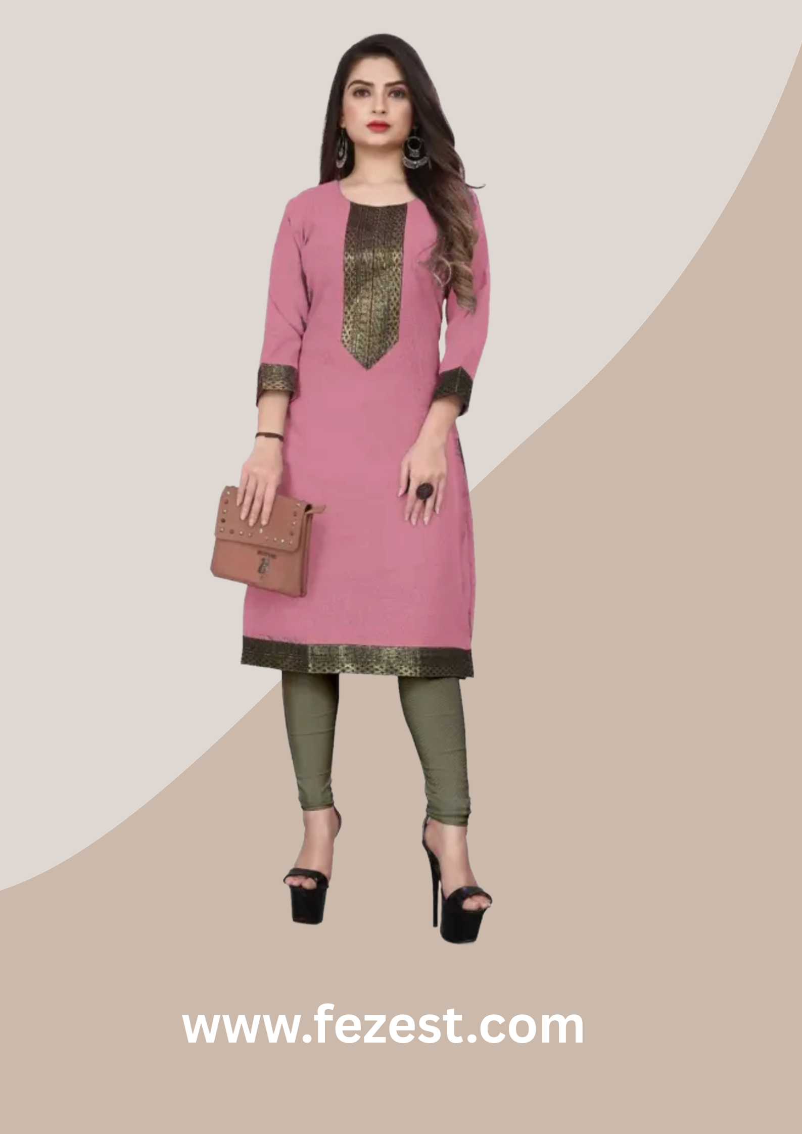 stylelist kurti with work