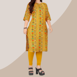 Alisha premium A-Line cotton kurti for woman
