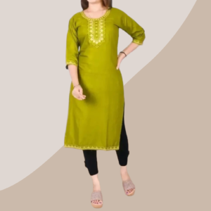Beautiful embroidered kurti