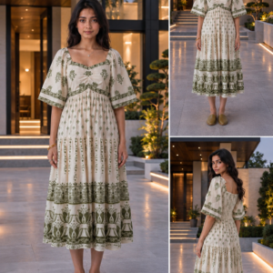 Women Casual Western Dress