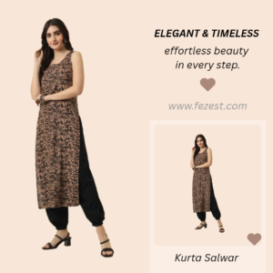 NYPA Women Viscose Rayon Kurta Salwar Set